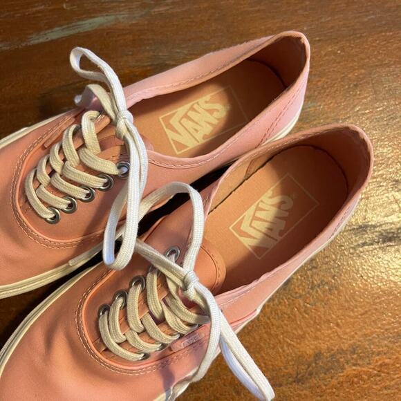 Vans Women's Authentic Slim Brushed Twill Sneakers Size 5 - Picture 4 of 10